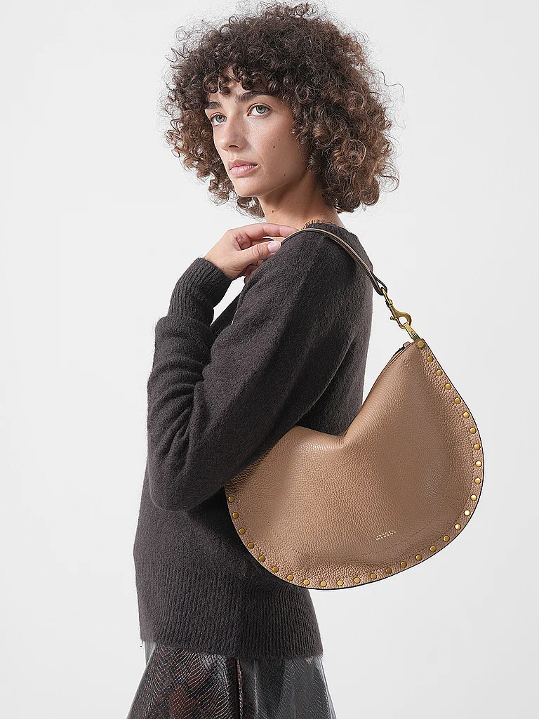 ISABEL MARANT Borsa in pelle - Borsa a tracolla OSKAN marrone
